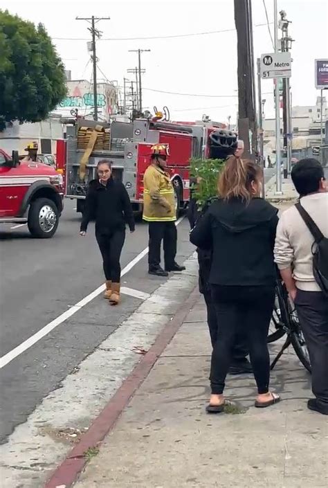 Pickup truck strikes woman, teen girl in downtown Los Angeles